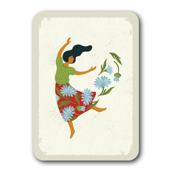 Map Flower Dance | An envelope