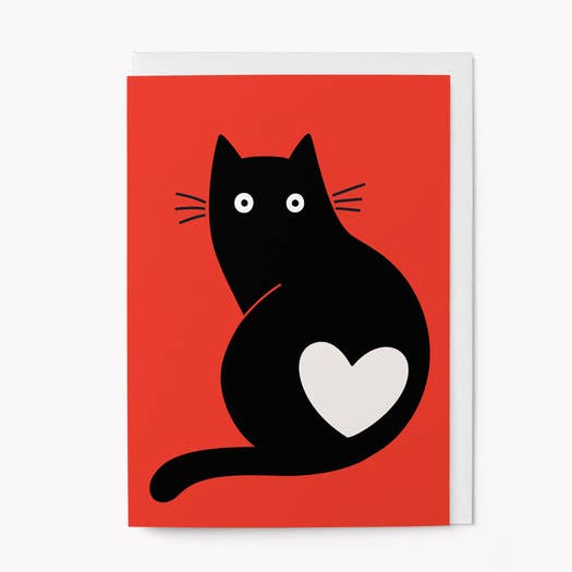 Kaart Love Cat