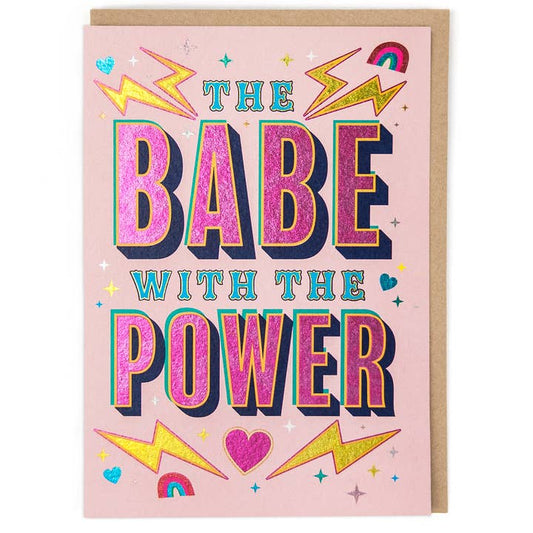 Kaart Babe With Power
