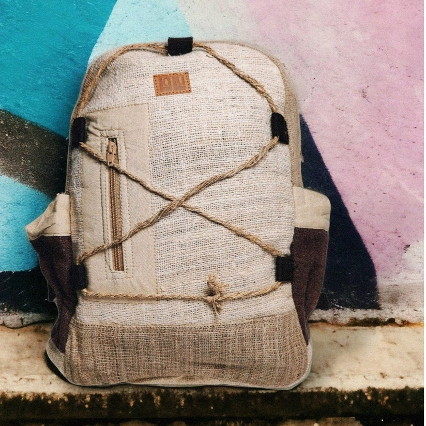 Anay Backpack | Organic Hemp and Nettle