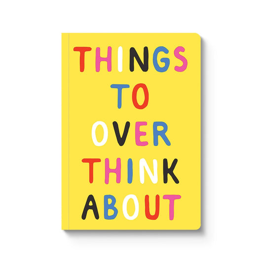 A5 Notitieboek Things To Overthink About