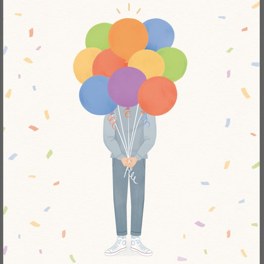 Kaart Gefeliciteerd | Ballonnen