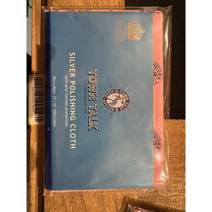 Zilverpoets doek 30x45 cm