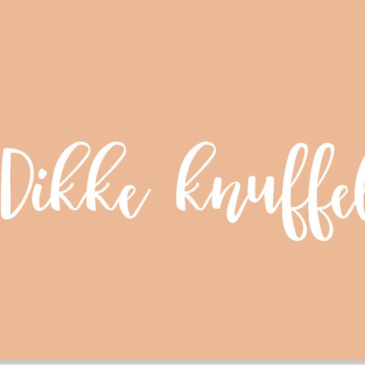 Kaart Dikke Knuffel
