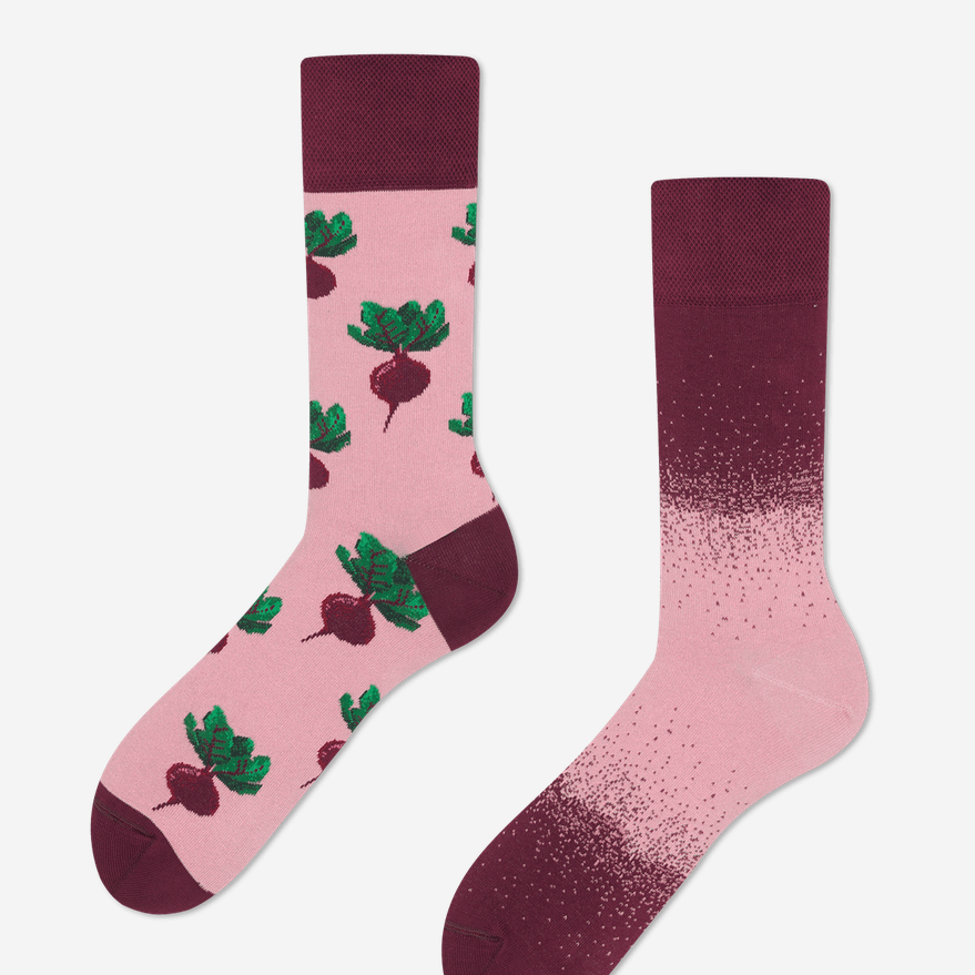 Many Mornings Sokken | Bloody Beet