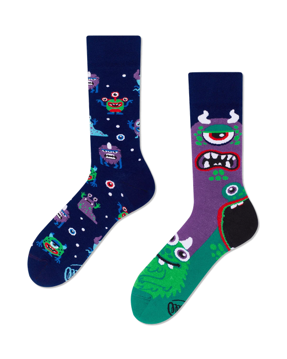 Many Mornings socks | The Monsters