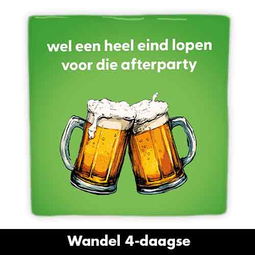 Tegeltje Vierdaagse/Nijmegen