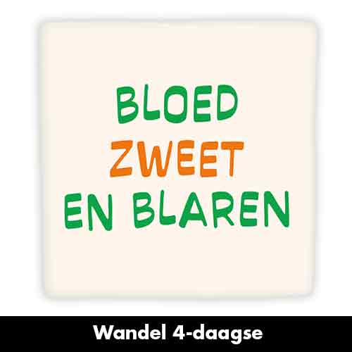 Tegeltje Vierdaagse/Nijmegen