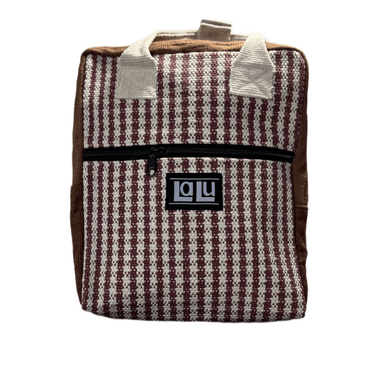 Ujala Brown Backpack | Organic cotton
