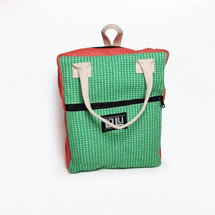 LaLu Ujala Candy Cane Backpack | Organic Cotton Krossproducts | De online winkel voor hebbedingetjes