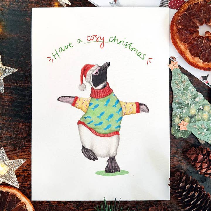 Kaart Have a Cosy Christmas