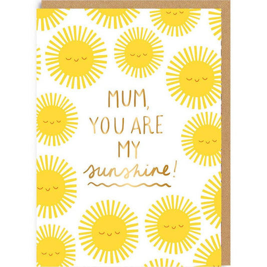 Kaart Mum, You Are My Sunshine