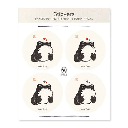 Ezen Frog Stickervel