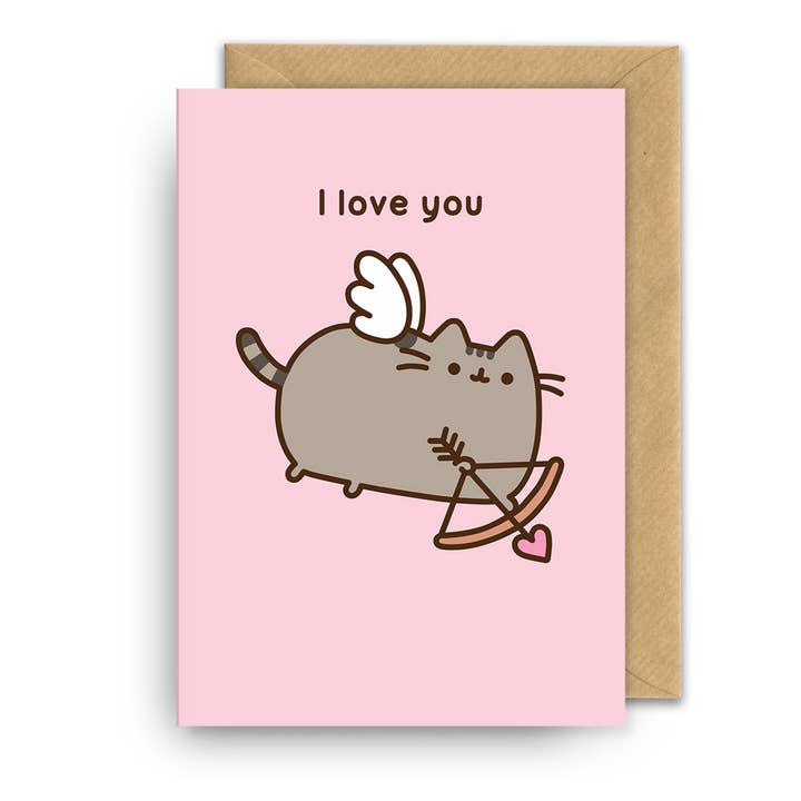Kaart I Love You | Pusheen