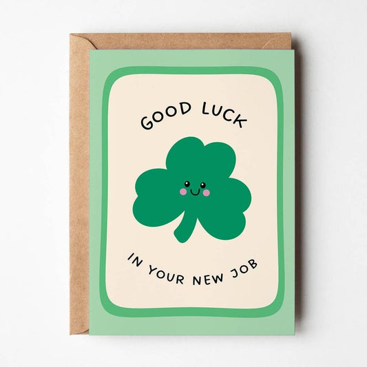 Kaart Good Luck In Your New Job