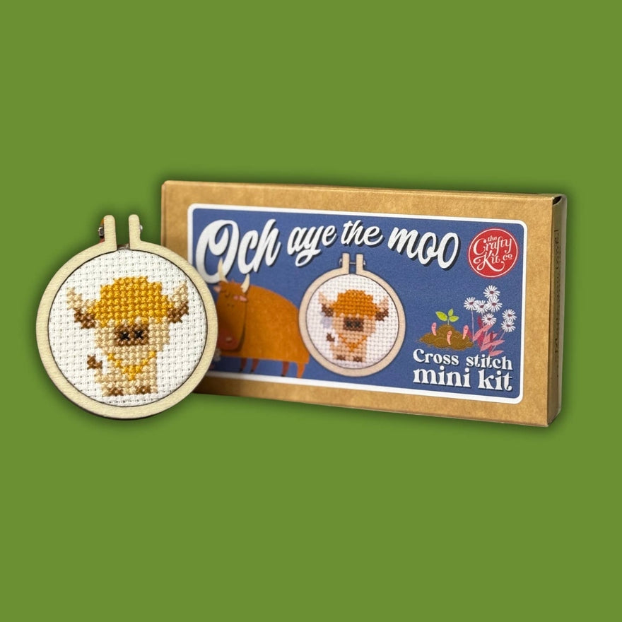 Mini Match Box Cross Stitch Kit