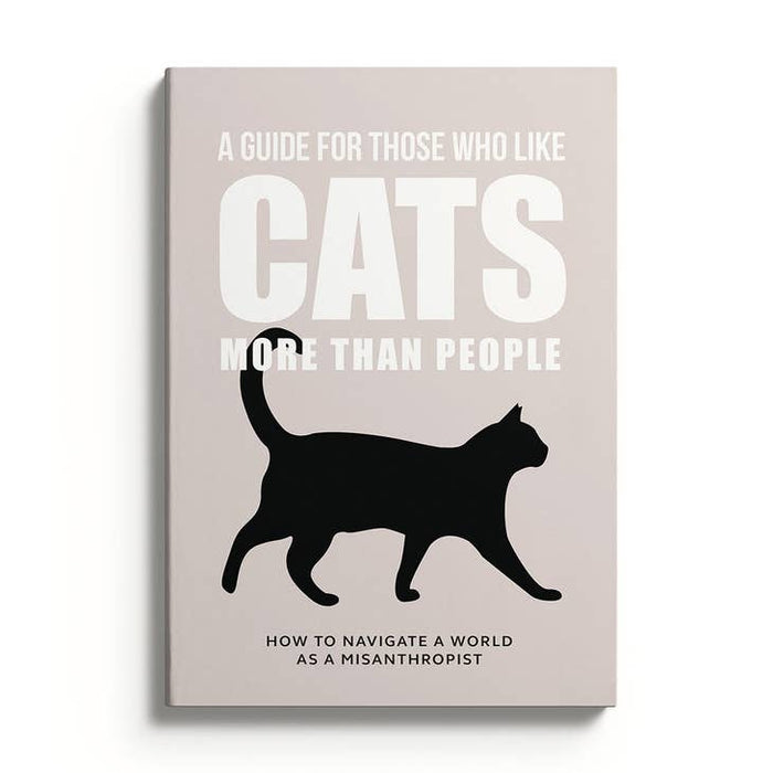 A5 Notebook Like Cats More Than People