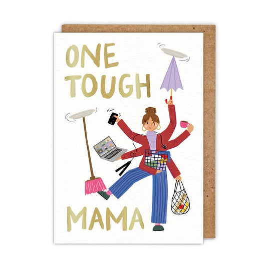 Kaart One Tough Mama