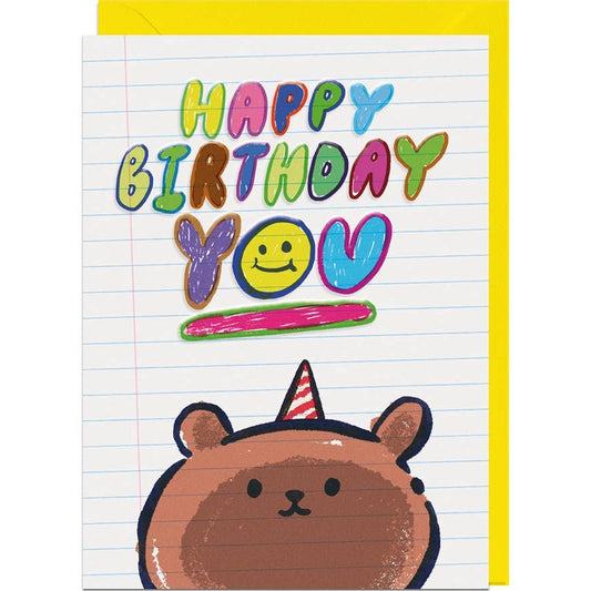 Kaart Happy Birthday To You