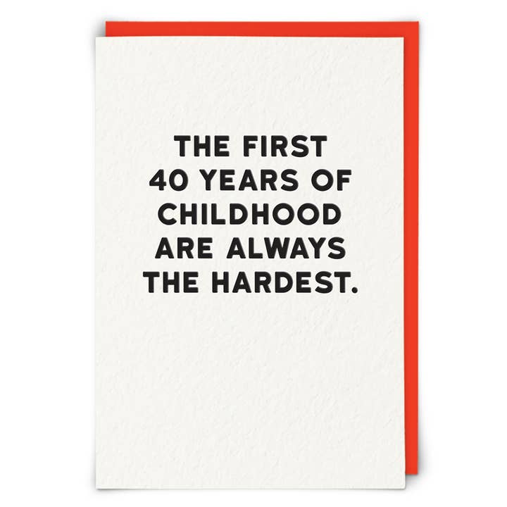 Kaart First 40 Years