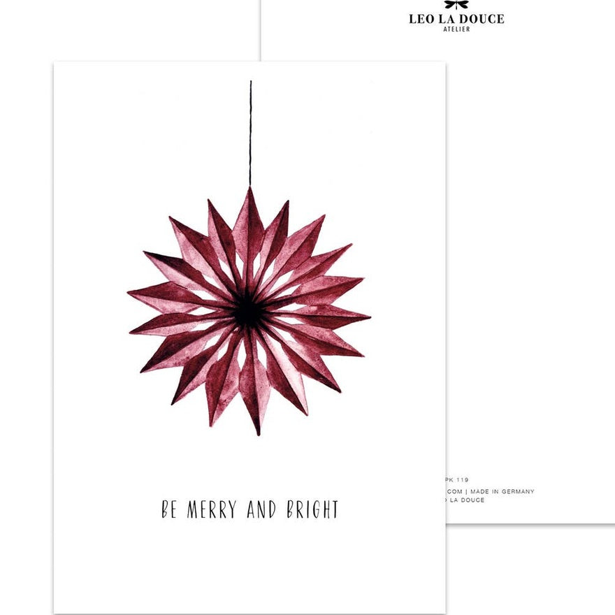 Kaart Be Merry And Bright