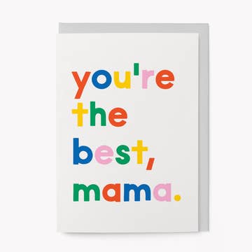Kaart You're The Best, Mama