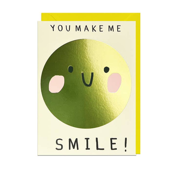 Card you make me smile