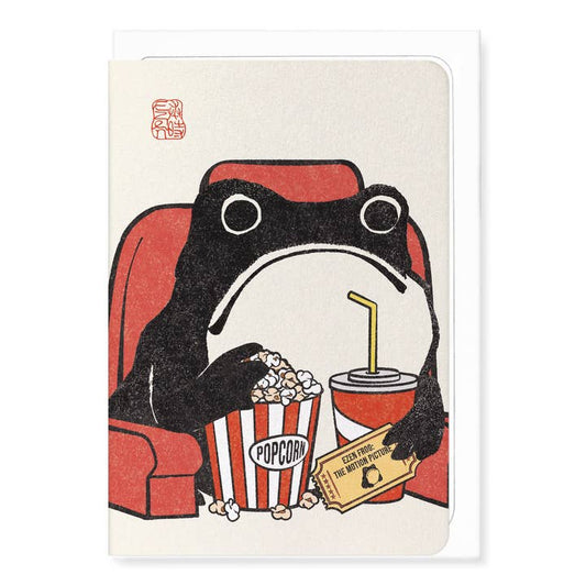 Kaart Movie Lover Frog