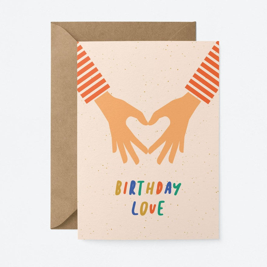 Kaart Birthday Love