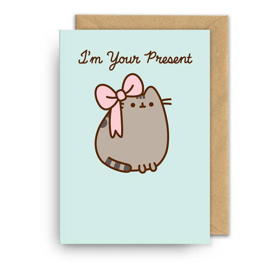Kaart I'm Your Present! | Pusheen
