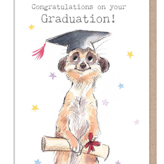 Kaart Graduation | Meerkat