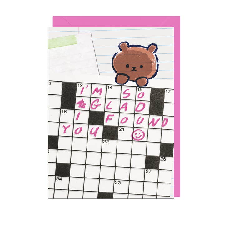 Kaart Glad I Found You