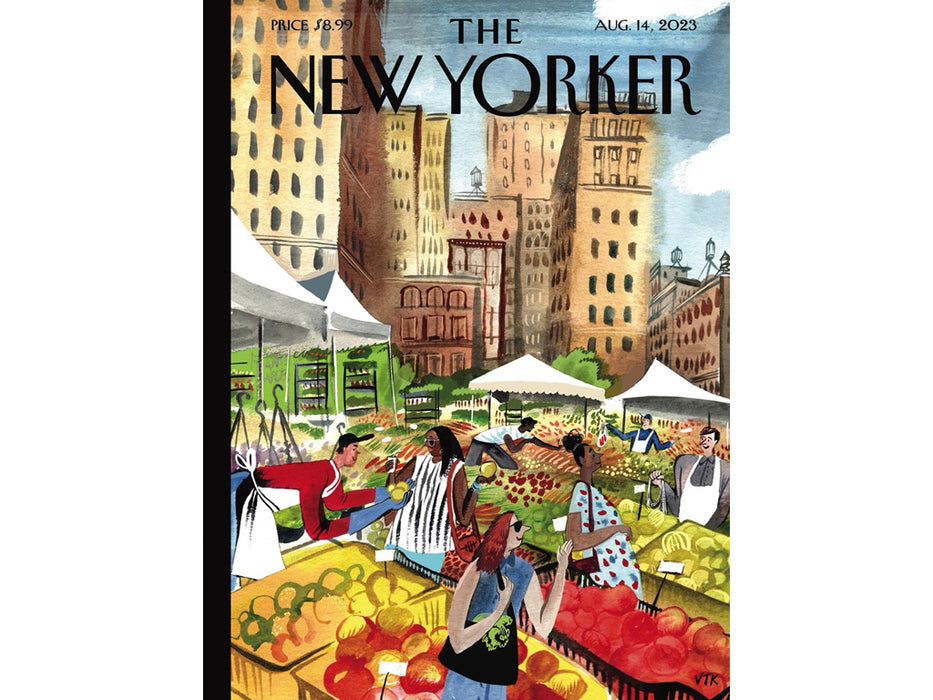 New York Puzzle Company Peak Season 1000 pieces | New Yorker Cover