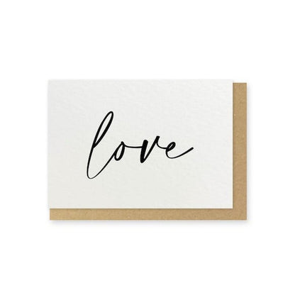 Kaart Love - Horizontaal Krossproducts | De online winkel voor hebbedingetjes