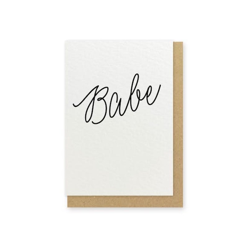 Kaart Babe | Div.Kleuren