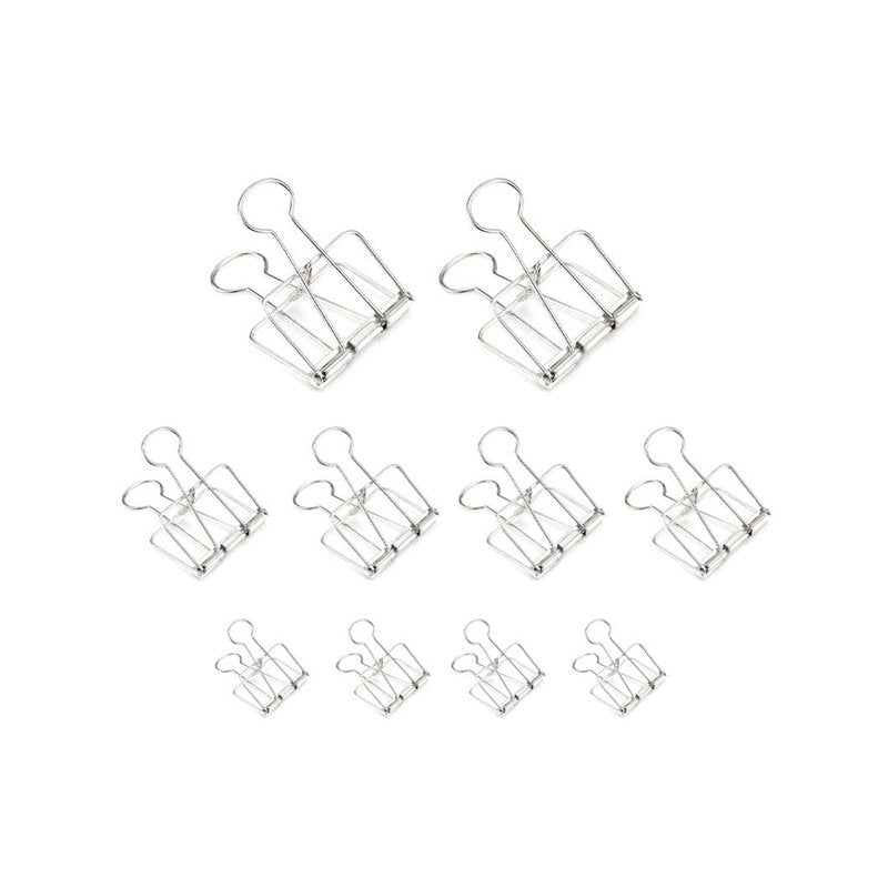 Klemmen Set, 10 Stuks, 3 Verschillende Maten