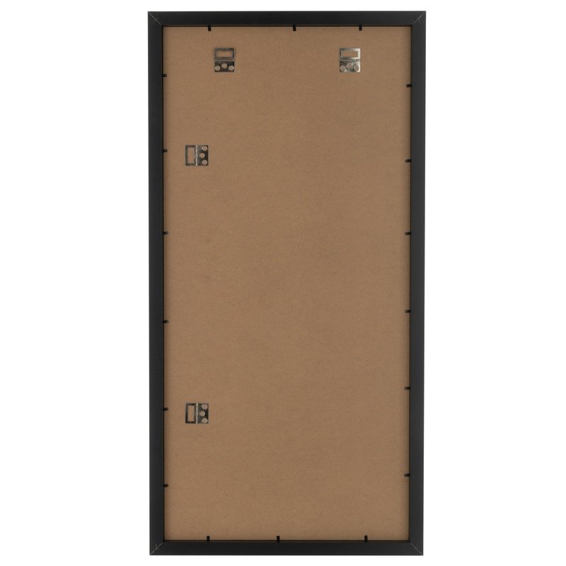J-Line Fotokader Wanddeco/Deurhanger Naturel/Zwart Md