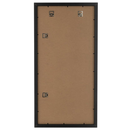 J-Line Fotokader Wanddeco/Deurhanger Naturel/Zwart Md