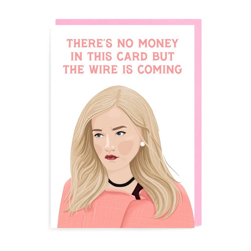 Kaart There's No Money In This Card But The Wire Is Coming