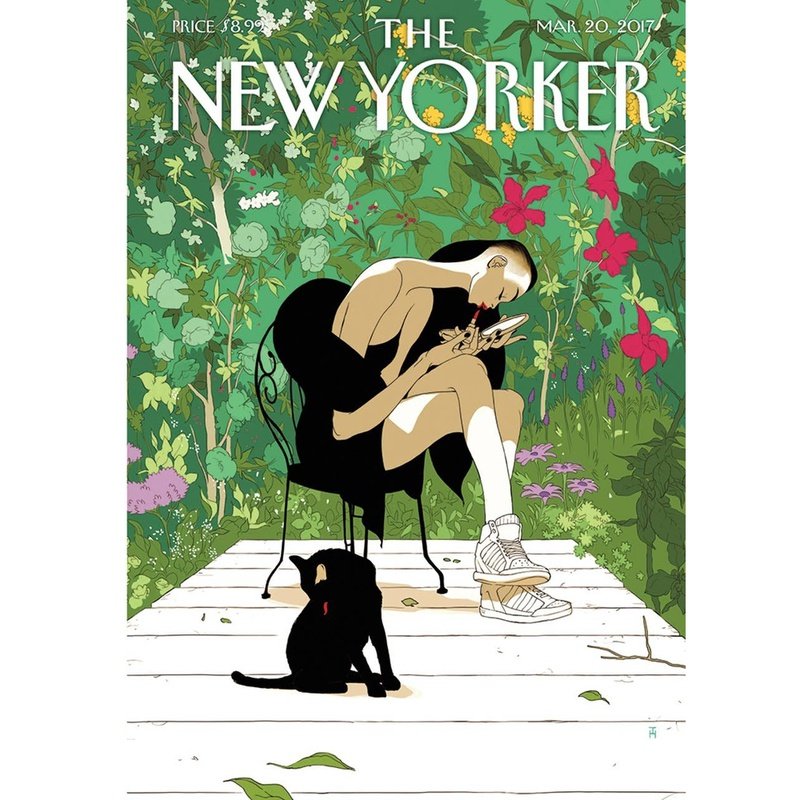 Kaart New Yorker Magazine | Div. Varianten