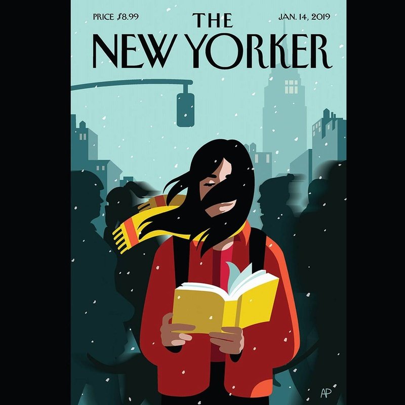 Kaart New Yorker Magazine | Div. Varianten