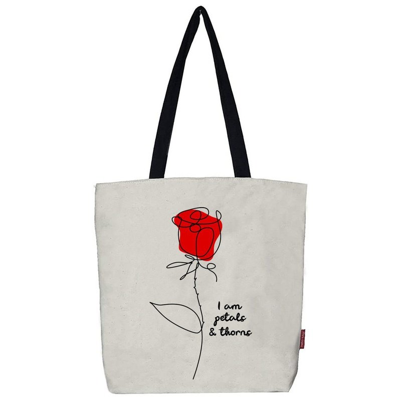 Boodschappentas I Am Petals And Thorns | 2 Kleuren