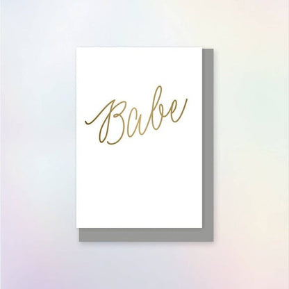 Kaart Babe | Div.Kleuren