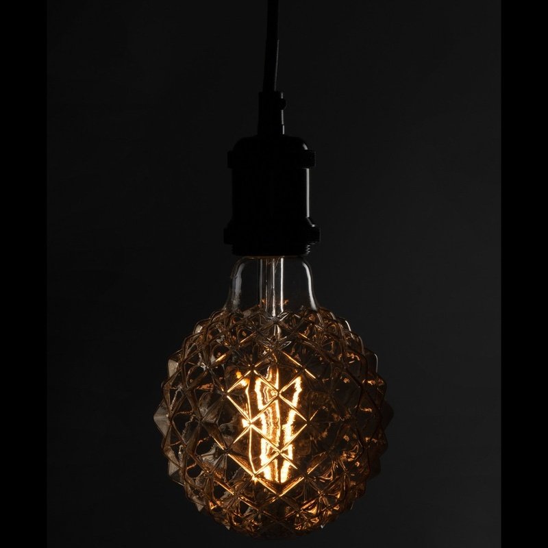 Ledlamp Amber g125 Filament Geometrical e27 96307