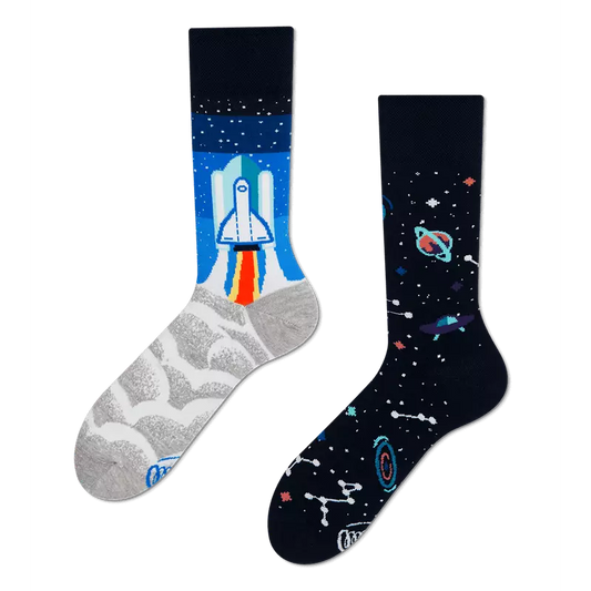 Many Mornings Sokken | Space Trip