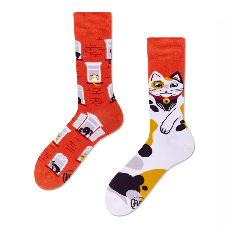 Many Mornings Sokken | City Cat