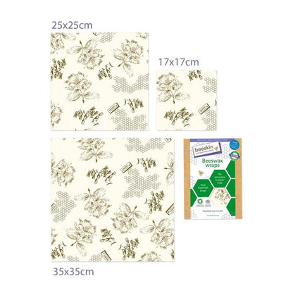 Bijenwasdoeken Set | Small, Medium & Large