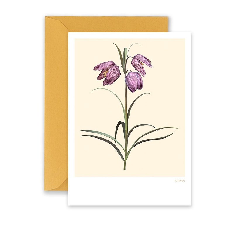 Kaart Fritillaria 01