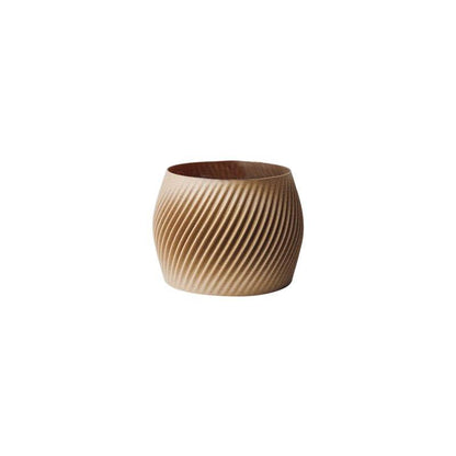 COPO Design | Bloempot Billon M | Gerecycled hout | Beige | 11cm