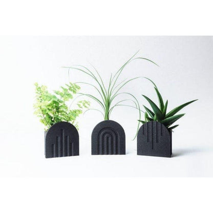 COPO Design | Vaascover Rainbow | Gerecycled hout | Zwart | 6cm